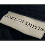 Jaclyn Smith Women's Jacket XL Blue Floral Zip Up Photo 3