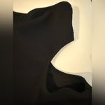 PINK - Victoria's Secret Victoria’s Secret Black Crinkle Cutout One Piece Cheeky Swimsuit Size Medium Photo 5