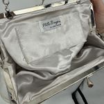 Carlo Fellini Nite Bag Silver Beaded Sequin Evening Clutch Crossbody Bag Y2k Photo 11