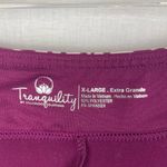 Tranquility by Colorado Clothing Floral Casual Mini Skort Purple Size XL Photo 3