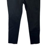 Michael Kors Pants Womens Size 8 Black Twill Ankle Mid Rise Pockets Logo Stretch Photo 3