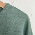 belle du jour  Green Cropped Long Sleeve fuzzy sweater size Small Photo 3