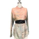 Vintage Black Sequin Waist Belt Elastic Formal Evening Dressy Sequin Belt Photo 1