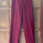 EUC Beautiful Moda International Burgundy suit. Size 0 Photo 5