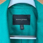 Banana Republic  Linen-Cotton Blazer in Hula Green Photo 4