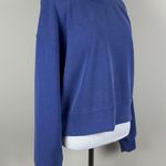Lululemon  Perfectly Oversized Cropped Crew Softstreme Sweatshirt Womens 4 Purple Photo 0