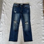 Vigoss Blue Slim Straight Leg Jeans Timeless Fit Photo 3