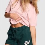 Pink Victoria's Secret Limited Edition Fleece Shorts Dark Forest Green X… Size XS Photo 0