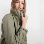 Madewell  Passage Desert Olive Military Utility Lightweight Jacket S Photo 4