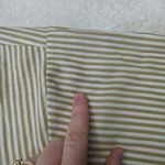 Vintage Avon Shirt Dress Women's 12 Button Front‎ Knee Length Short Skater Swing Tan Photo 6