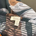 Patrons of Peace  Wide Leg Pants Palazzo Smocked Tie Front Flowy Womens M BOHO Photo 3