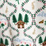 Hill House The All-Gender Teddy Zip-Up White Ski Chalet Size Large Winter Photo 5