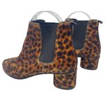 Boden Henley Block Heeled Ankle‎ Chelsea Boots, Leopard, 37 Brown Size 6 Photo 4