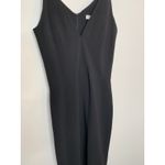 Dress the Population Black Isabelle Crepe Stretch Mermaid Bodycon Midi Medium Photo 11