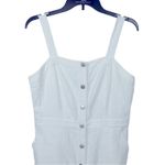 Anthropologie Skies Are Blue Linen Overall Snap Dress Medium NWT Photo 3