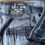 G 1 Goods Surplus $175 Blue Camo, Frayed Hem, Military Pants‎ Size 8 Photo 7