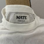 Mate the Label NWOT White Long Sleeve Raglan Sisterhood Tattoo Flowy Top sz S/M Photo 32