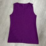 Eileen Fisher • wool vneck sleeveless merino wool shell sweater top Photo 1