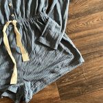 Privacy Please Celine Romper in Navy Photo 2