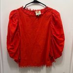 Farm Rio  Red 3D Pineapple Shirt Photo 1