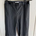 Dolce & Gabbana  Women’s Black Pinstripe Wool Trousers Size 42 IT Photo 2