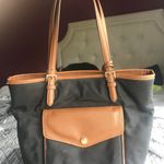 Michael Kors black & brown purse Photo 0