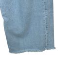 Rag and Bone  Women's Wide Leg Cropped Raw Hem Jeans Size 29 High Rise Photo 2