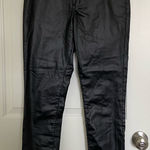 BCBGeneration NWT |  women’s black faux leather pants‎ — size 27 Photo 0