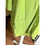 Coldwater Creek Green Silk Cotton Blend Knit Cardigan Half Sleeve Plus 2X Photo 3