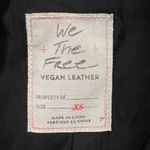 Free People Harriett Hooded Faux Leather Moto Jacket (XS) Photo 7