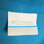 Columbia Fleece Quarter Zip Pullover Jacket Top Women’s Size Large Teal Blue Photo 1