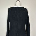 Forever 21  Women’s Colorblock Front Button Long Sleeves Cardigan, Sz Medium Photo 8