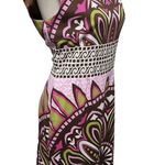 Nicole Miller Nicole by  Abstract Medallion Patchwork Sheath Dress Size 10 Photo 3