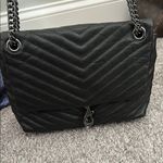 Rebecca Minkoff  Black Quilted Shoulder Bag Photo 2