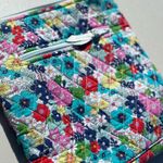 Vera Bradley Red and Blue Crossbody Bag with Floral Design Photo 3