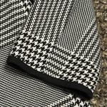 Vince Camuto  Black and White Houndstooth Blazer Photo 4