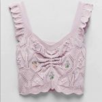 ZARA  Lavender Crochet Crop Top
M Photo 0
