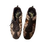 Michael Kors Signature Monogram Black & Gold Runner Sneakers Photo 4