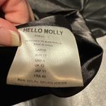 Hello Molly Black Leather Like Dress Photo 3