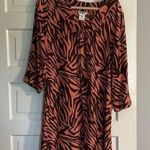 Escapada  Zebra Print Beach Dress Photo 0