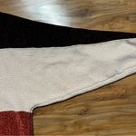 Daytrip Buckle  Sweater Womens Medium Long Sleeve V Neck Chenille Striped Color‎ Photo 2