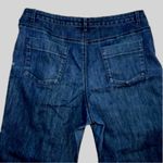 Coldwater Creek  Grand Jeans Straight Leg Size 16 Dark Wash Plain Pockets Photo 3