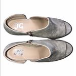 None Tan size 8 1/2 open ankle zippered booties Photo 3