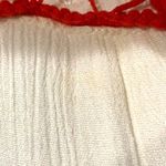 Eloquii  Fit & Flare Pom Pom Lace Boho Gauze Dress Tie Plus 24 Curvy Fashionista Photo 4