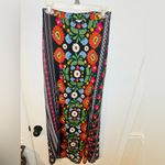Show Me Your Mumu colorful floral Mexicali Double Slit Sheer Maxi Skirt Sz Small Photo 2