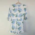 Piyama Hydrangea Blue Bridesmaid Harper Pajama Romper Size Small Photo 4