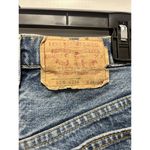 Levi's 505 Shorts Size 36 Women's Distressed Blue Cut-Off Booty Beach Summer Photo 1