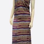 Volcom Halter Multicolor Maxi Dress Small Petite Photo 2
