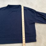 Cotton On Blue Crewneck Long Sleeve Pullover Sweater Women's Size Medium Photo 7