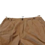 Madewell NWT Harlow Wide Leg Pants Women’s Size 12 Acorn Brown Linen Blend Photo 10